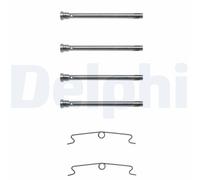 Kit d'accessoires, plaquette de frein à disque DELPHI LX0085