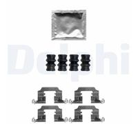 Kit d'accessoires, plaquette de frein à disque DELPHI LX0650