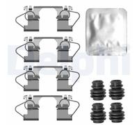 Delphi Kit d'accessoires plaquette de frein à disque LX0744 Avant