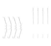 HELLA 8DZ 355 204-011 Kit d'accessoires, plaquette de frein à disque