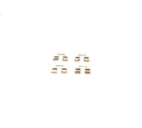 Kit d'accessoires, plaquette de frein à disque pour BOSCH pour A3 (8P1) 2 2003-