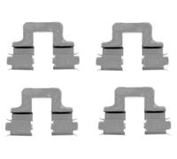 TEXTAR 82509000 Kit d'accessoires, plaquette de frein à disque