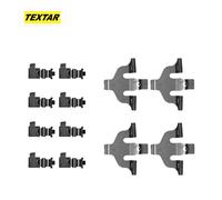 TEXTAR 82544001 Kit d'accessoires, plaquette de frein à disque