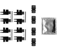 Kit d'accessoires, plaquette de frein à disque TEXTAR 82550800 KAY02649Z