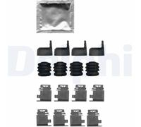 Kit d'accessoires, plaquette de frein DELPHI LX0687