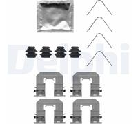 Kit d'accessoires, plaquette de frein DELPHI LX0716