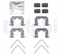 DELPHI LX0771 Kit d'accessoires, plaquette de frein à disque