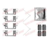 Kit d'accessoires, plaquette de frein QUICK BRAKE 109-0113