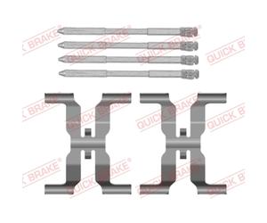 Kit d'accessoires, plaquette de frein QUICK BRAKE 109-0166