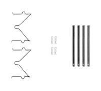 Kit d'accessoires, plaquette de frein TEXTAR 82542900