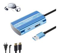 Kit d'accessoires pour adaptateur PC PSVR2. Comprend un câble DP1.4 et un adaptateur d'alimentation extensible. Élargissez votre bibliothèque de jeux PSVR2 pour obtenir des liens stables, réduire la