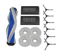 Kit d'accessoires pour aspirateur Bosch Spotless Max BCRDW3B BCRDW3BAB | Kit de serpillère avec brosse latérale principale, comprend 6 brosses et 2 filtres, facile à installer