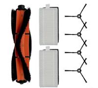 Kit d'accessoires pour aspirateur Dreame For Mova M1/Trouver M1 - Brosse principale + 4 brosses latérales + 2 filtres HEPA | Kit complet de rechange pour robots nettoyeurs
