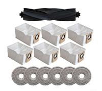 Kit d'accessoires pour aspirateur Dreame L10s Ultra - Brosse principale en ABS - Serpillière scellée - Sacs à poussière de 3,3 l - Facile à installer - Pour robot Xiaomi X10 Plus, animal domestique (B