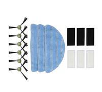 Kit D'accessoires pour Aspirateur, Matériau Durable | Haute efficacité, installation facile, forte absorption d\'eau, compatible avec Leftant M200, chiffons durables
