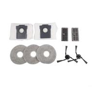 Kit d'accessoires pour aspirateur MOVA Pro Ultra avec brosses latérales, chiffons, sacs et filtres