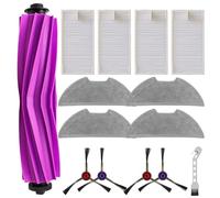 Kit d'accessoires pour aspirateur robot Eureka E20 Plus, brosse latérale principale, ensemble de chiffons de rechange faciles à installer