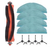 Kit d'accessoires pour aspirateur robot HomeRun 7000 XU7000/02 avec brosse à rouleau, brosse latérale, serpillère (B)