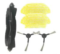 Kit d'accessoires pour aspirateur robot Karcher RCV 3 RV3, avec brosse principale et brosses latérales (A)