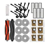 Kit D'Accessoires pour Aspirateur Robot pour Xiaomi 5 et 5 Pro : Pièces de Rechange Comprenant Brosse Principale Brosse en Caoutcho