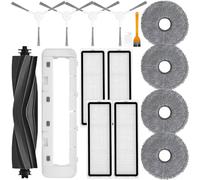 Kit d'accessoires pour brosse principale compatible avec Dreame Bot L10 Prime et L10 Pro, aspirateur robot, brosse en caoutchouc, filtre HEPA, pièces de réparation