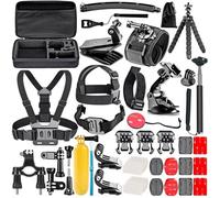 Kit d'Accessoires pour Caméra d'action 50-en-1, pour Caméra de Aport pour Hero 13 12 11 10 9 8, Max/Fusion, DJI Osmo Action Cam