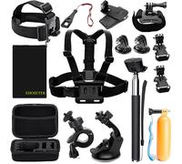 Kit D'Accessoires Pour Caméra D'Action Gopro Hero 13 12 11 10 9, Dji Osmo 4 3 2, Akaso Ek7000, Wolfang, Idji Osmo 4 3 2 Insta360 X3 X2 Go 3 Avec Étui[GOP6252945]