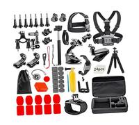 Kit d'accessoires pour caméra d'action Mtlavishness, Ensemble Universel 84 en 1, Compatible avec la Plupart des caméras d'action du marché, idéal pour Le vlogging, Le Ski, Le