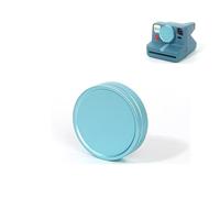 Kit d'accessoires pour Capuchon d'objectif pour Polaroid Now 2/3/ Now + 2/3, Capuchon en Aluminium, Protection Anti-Rayures pour Objectif, Protecteur d'écran (Bleu)