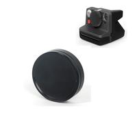 Kit d'accessoires pour Capuchon d'objectif pour Polaroid Now 2/3/ Now + 2/3, Capuchon en Aluminium, Protection Anti-Rayures pour Objectif, Protecteur d'écran (Noir)
