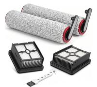 Kit d'Accessoires pour Dreame H12 Pro/H12 Dual/G10 Pro Aspirateur Eau et Poussière,2 Rouleaux Brosses,2 Filtres et 1 Brosse de Nettoyage(NON compatibile con H12 Pro FlexReach/H12/ Pro Ultra/Flex Lite)