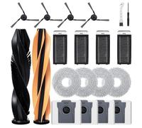 Kit d'accessoires pour Dreame X50 Ultra Complete/L40s Pro Ultra/L50 Pro Ultra/X50 Master/Matrix10 Ultra/L50s Pro Ultra, pour Mova V50 Ultra Complete/P50s Ultra aspirateur robot, brosses à rouleau