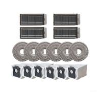 Kit d'accessoires pour Dreame X50s pour Pro Master avec 4 filtres, 6 serpillères, 6 sacs à poussière, pièces de rechange efficaces, installation rapide pour Matrix10 pour Matrix 10 Ultra Multi Layer