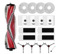 Kit d'accessoires pour ECOVACS DEEBOT T30 Omni / T30 Pro Omni aspirateur robot, 1 brosse principale, 4 filtres HEPA, 4 Chiffons, 4 sacs à poussière, 4 brosses latérales, 1 brosse propre