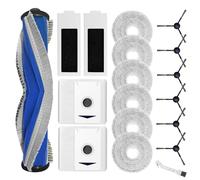 Kit d'accessoires pour ECOVACS DEEBOT T30 PRO OMNI, pour ECOVACS DEEBOT T30 OMNI Aspirateur Robot, 1 Brosse à Rouleau, 2 HEPA Filtres, 6 Lingettes, 2 Sacs à Poussière, 6 Brosses Latérales
