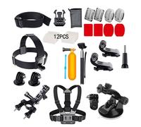 Kit d'accessoires pour GoPro avec 37 pièces
