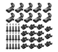 Kit D'accessoires Pour Gopro, Montage De Base À Clip De Boucle, Montage Rapide En Surface Verticale, Crochet En J, Longue Vis À Pouce Pour Gopro