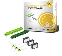 Kit d'accessoires pour iRobot Roomba i3, i3 Plus et i4+ (3 brosses latérales, 3 filtres, 2 brosses principales).