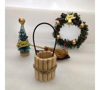 Kit D'Accessoires Pour Maison De Poupée, Meubles À Échelle 1/12, Modèle De Scène Miniature, Ornements De Maison De Poupée Miniatures Pour Arbre De Noël