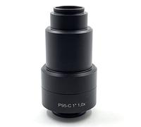 Kit d'accessoires pour microsc 0.3 5X 0.5X 0.65x 0.8X 1x 1x 1.2X p95-c- Adaptateur de Microscope à Montage sur Appareil Photo Lames de Microscope (Color : 1.0X)