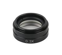Kit d'accessoires pour microsc 0 3x 0,35x 0,5x 0,75x 1x 2,0x Lentille d'objectif Barlow auxiliaire for 12 0x / 180x / 300x C- Mount Industrial Zoom Lens Lames de microscope(0.3X 1X 2X)
