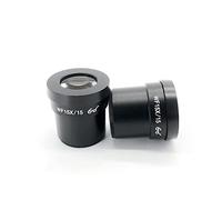 Kit d'accessoires pour microsc 1 Paire WF10X / 20X Oculaires en Microscope stéréo trinoculaire Lames de Microscope (Color : WF10X20)