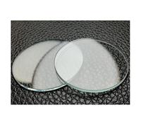 Kit d'accessoires pour microsc 1 PCS Lentille Plate for Lampe de Poche Lampe Diamètre de Verre 110 112 120 Lentille en Verre 130mm Lames de Microscope (Color : Clear, Diameter : 130mm)