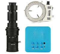 Kit d'accessoires pour microsc 108 0P HDMI USB Microscope vidéo numérique électronique Lames de Microscope (Color : 500x Lens with Light)
