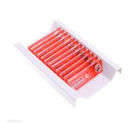 Kit d'accessoires pour microsc 12 coulisses de Microscope préparées 12 pcs Lames de Microscope (Color : Red)