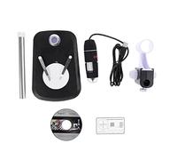 Kit d'accessoires pour microsc 160 0x 8 LED Microscope numérique USB Loupe de caméra avec stand Lames de microscope