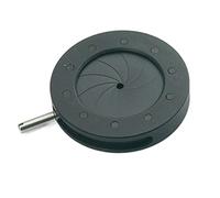 Kit d'accessoires pour microsc 1pc 1-16mm Zoom Condenseur d'ouverture de diaphragme d'iris Optique avec 10 Lames Lames de Microscope