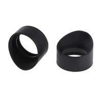 Kit d'accessoires pour microsc 2 pcs de 34mm de diamètre Caoutchouc Housse de Couverture de Couverture for Microscope stéréo Lames de Microscope