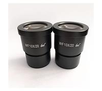 Kit d'accessoires pour microsc 2 Pcs Oculaire Wf10x 2 Microscope 0mm Beaucoup d'oculaire à angle de 30 mm microscope stéréo Lames de microscope