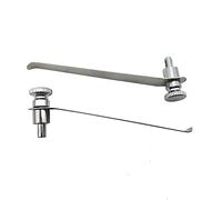 Kit d'accessoires pour microsc 2 Pcs Slide Clip Stade Specimen Presseur, Pince à Microscope stéréo Biologique Lames de Microscope (Color : 8.2cm)